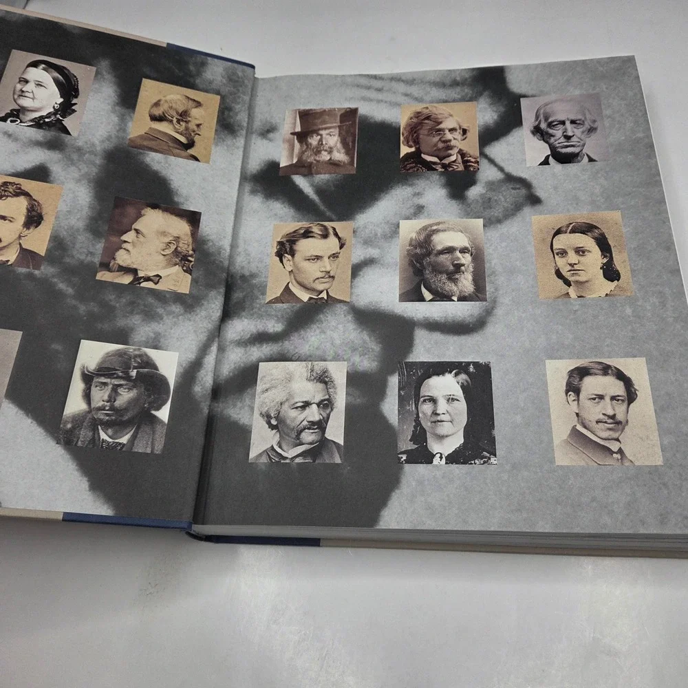 Knopf Looking for Lincoln Hardcover Book Kunhardt American Icon History Blue Tan
